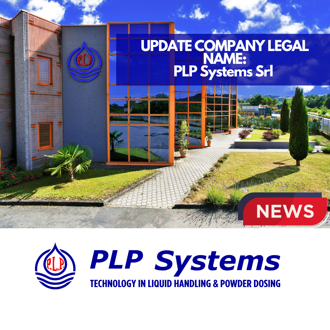 Plp Systems COMMUNICATION NEW CORPORATE NAME – PLP Systems Srl